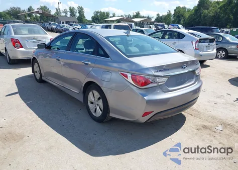2014 Hyundai Sonata Hybrid из США, поврежденный, VIN KMHEC4A45EA118080